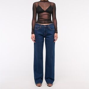 Abercrombie and Fitch Low Rise Baggy Jean